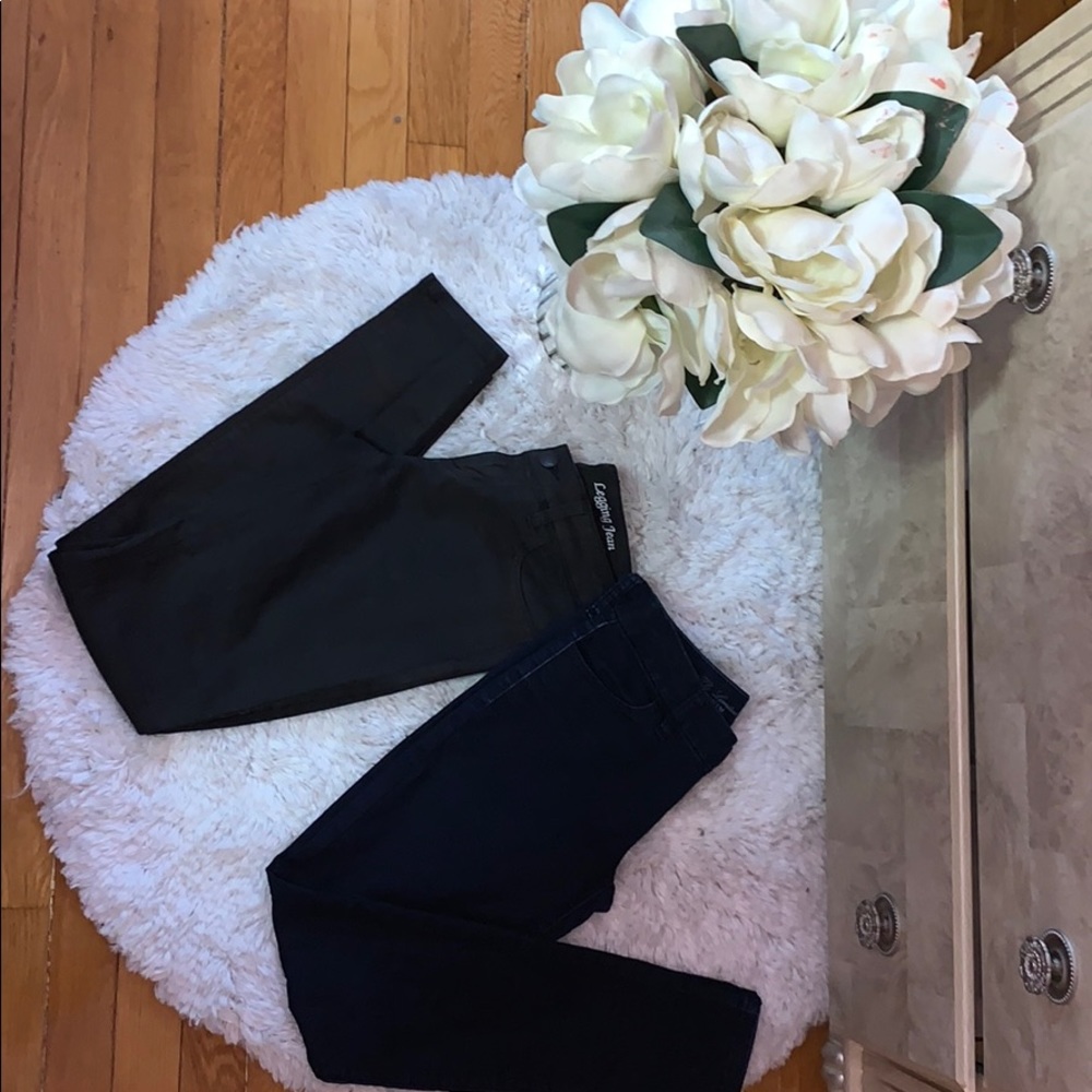 💎The Limited legging Jean in blue and black